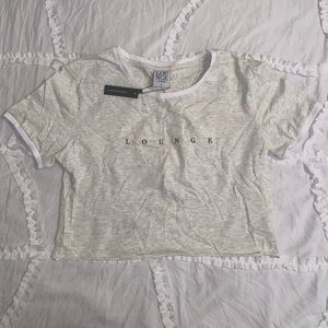 ✨LOUNGE CROPPED TEE
